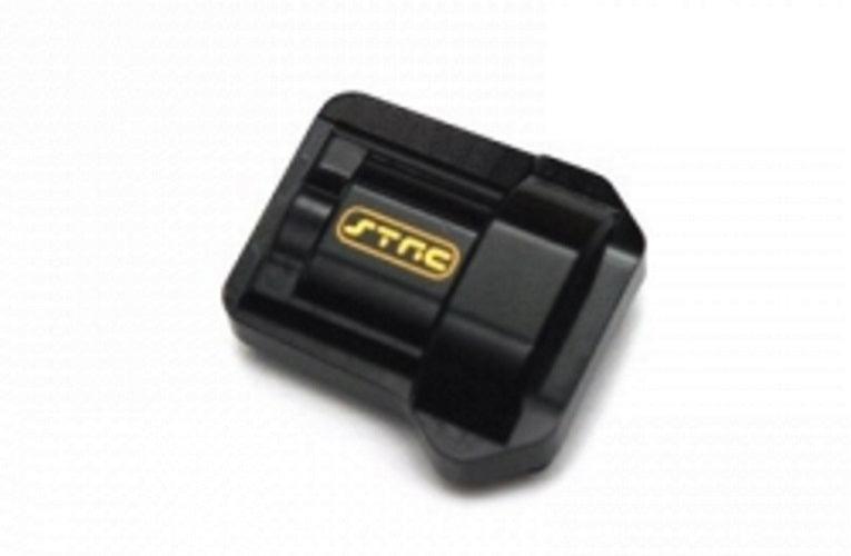 STRC ST8280BR CNC Machined Brass HD Differential Cover Black Traxxas TRX-4