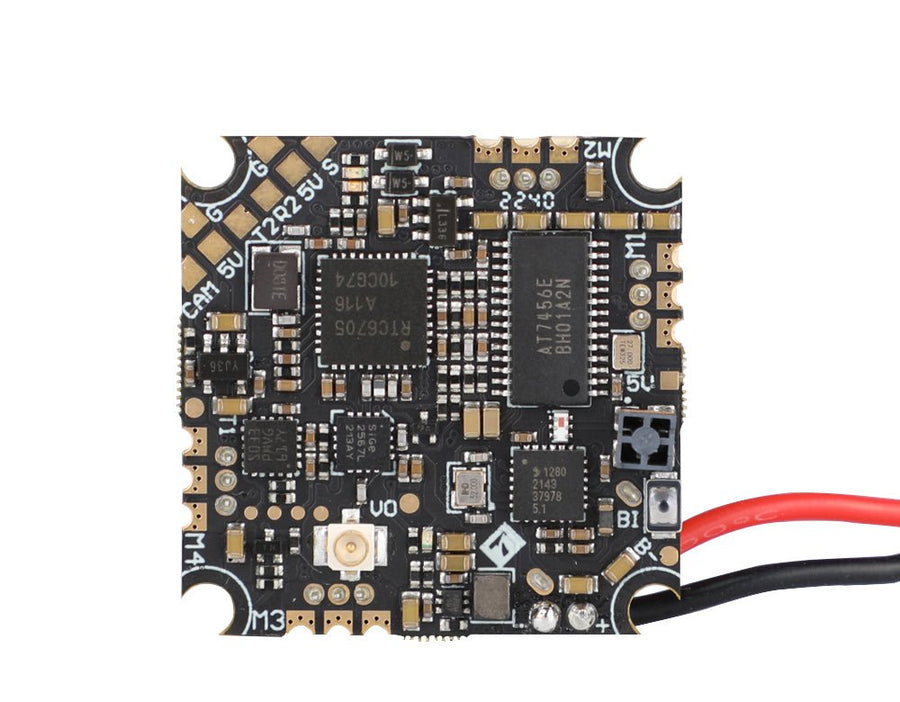 T-Motor F411 1S 6A Bluejay AIO Flight Controller W/ Onboard ELRS 2.4G RX and Analog VTX - 25.5x25.5mm at WREKD Co.