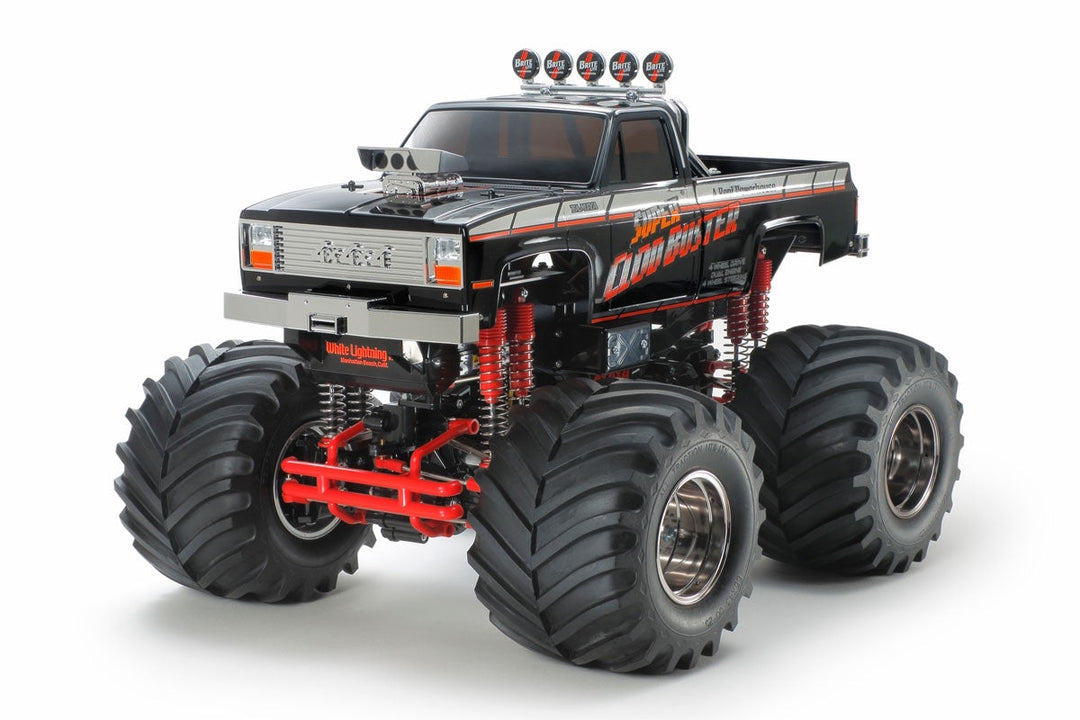 Tamiya 47432 1/10 RC Super Clod Buster Kit, Black Edition, Limited Re-Issue