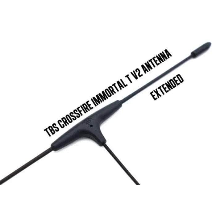 TBS Crossfire Immortal T V2 Extended 900MHz 120mm u.FL Linear Antenna at WREKD Co.