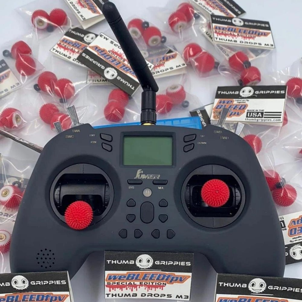 Thumb Grippies weBLEEDfpv Special Edition at WREKD Co.