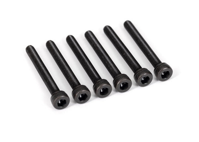 Traxxas 2581X Screws 3x25mm cap-head machine (hex drive) (6) Sledge