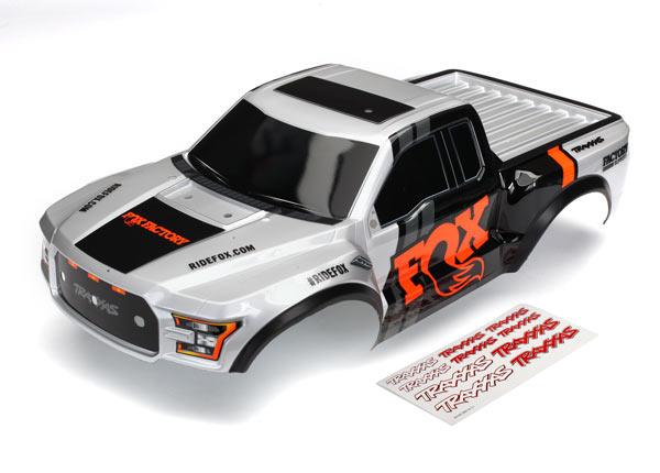 Traxxas 5826T Painted Body Ford Raptor Fox (Heavy Duty) /Decals