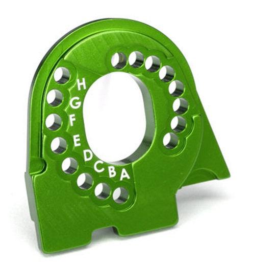 Traxxas 8290G Motor Mount Plate 6061-T6 Aluminum (Green-Anodized) TRX-4