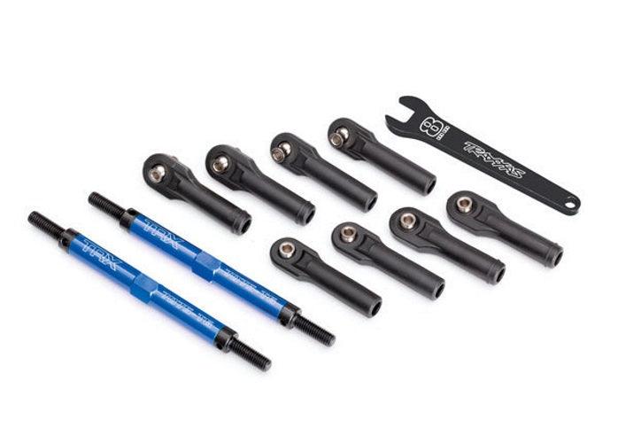 Traxxas 8638X Blue Tubes 7075-T6 Aluminum 144mm (2) E-Revo VXL