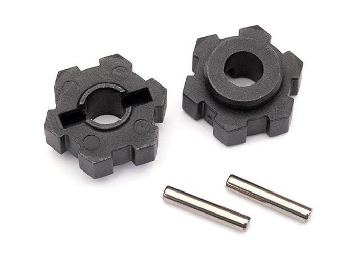 Traxxas 8956 Wheel Hubs Hex (2)/ 2.5x12 Pins (2) Maxx