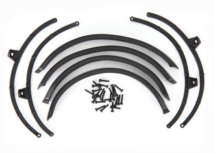 Traxxas 9227 Fender Flares Front & Rear (2 each) /Flare Mounts (For #9211) TRX-4
