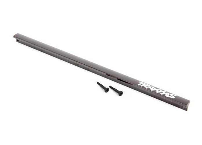 Traxxas 9523A Chassis brace (T-Bar) 6061-T6 aluminum Sledge Gray