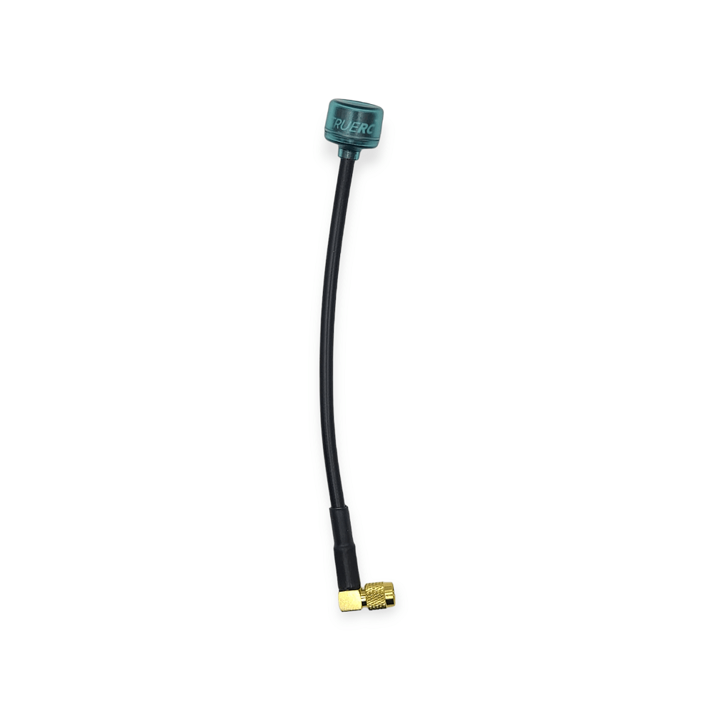 TrueRC CORE 5.8Ghz FPV Antenna w/ SMA 90 Degree Connector - Choose Polarization / Length / Color at WREKD Co.