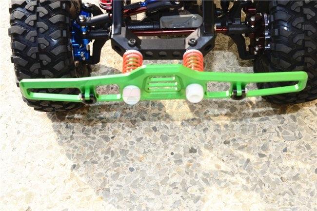 GPM ALUMINUM FRONT BUMPER ABSORBER D-RINGS TRAXXAS TRX-4 / TRX-6 BLACK