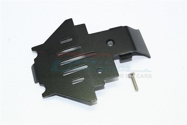 GPM TRX4332-BLACK ALUMINUM CENTER GEAR BOX BOTTOM PROTECTOR MOUNT TRAXXAS TRX-4