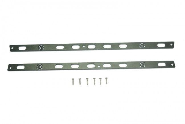 GPM RC CAR STAINLESS STEEL DOOR EDGE ANTI SCRATCH STRIP TRAXXAS TRX-4 BLACK