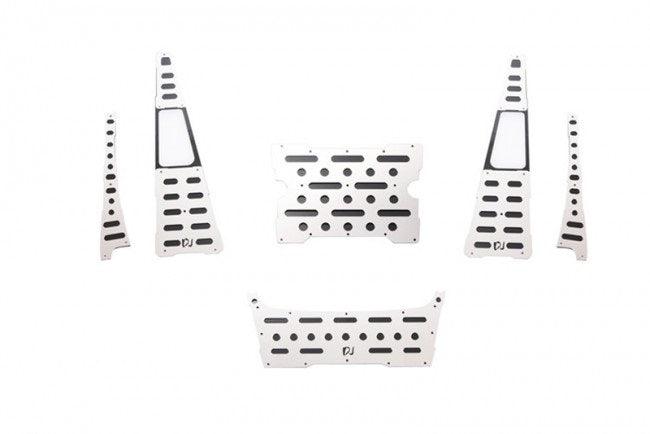 GPM RC CAR STAINLESS STEEL SLIP PROOF TREAD TRAXXAS TRX-4 DEFENDER