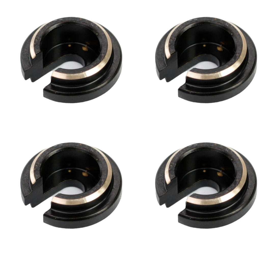 Powerhobby Brass Lower Shock Retainer (4) FOR Traxxas TRX-4M TRX4m