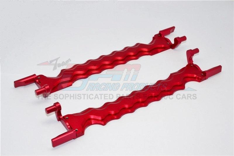 GPM TXM0126N-RED ALUMINUM BATTERY HOLDER TRAXXAS X-MAXX 4X4