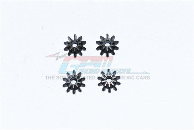 GPM HARDEN STEEL #45 F/C/R DIFFERENTIAL PINION GEAR TRAXXAS 1/10 MAXX 4WD BLACK