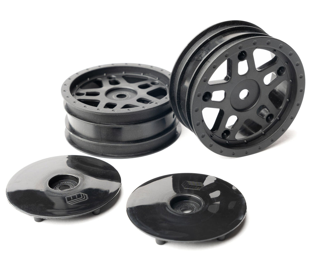 1/10 Whiplash Front 2.2" 12mm Sprint Car Wheels (2)