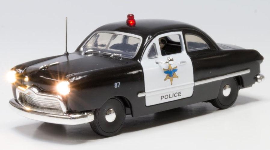 Woodland Scenics JP5973 O Scale Police Car