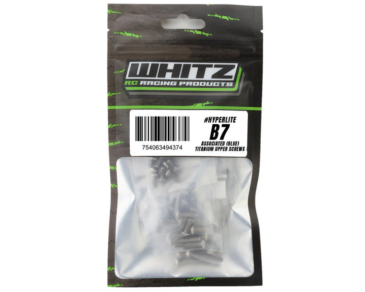 Team Associated B7 HyperLite Ti Upper Screw Kit