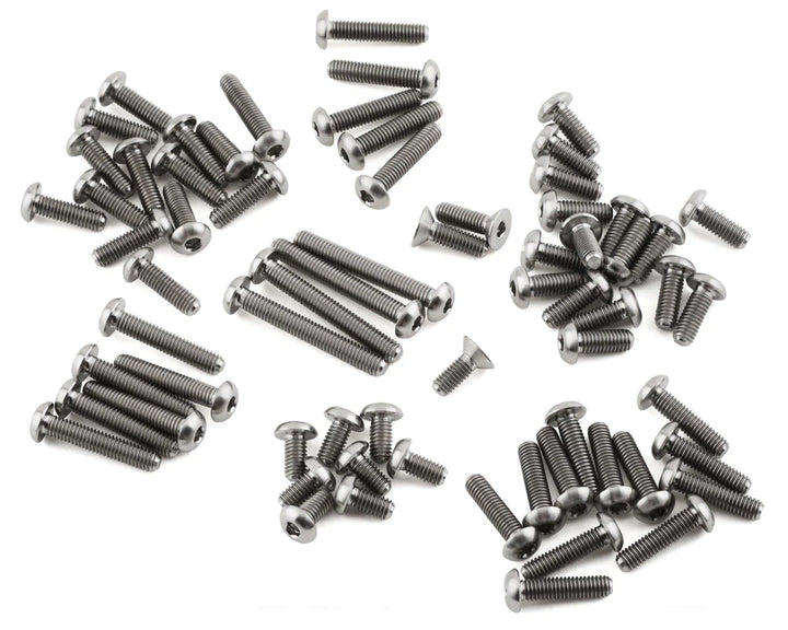 TLR 22X-4 - HyperLite 2.5MM Titanium Upper Screw Kit