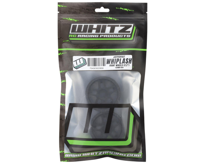 1/10 Whiplash Front 2.2" 12mm Sprint Car Wheels ONLY (2)