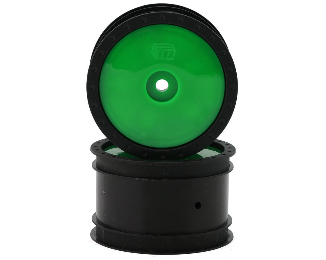 1/10 Whiplash Rear 2.2" 12mm Sprint Car Wheels (2)