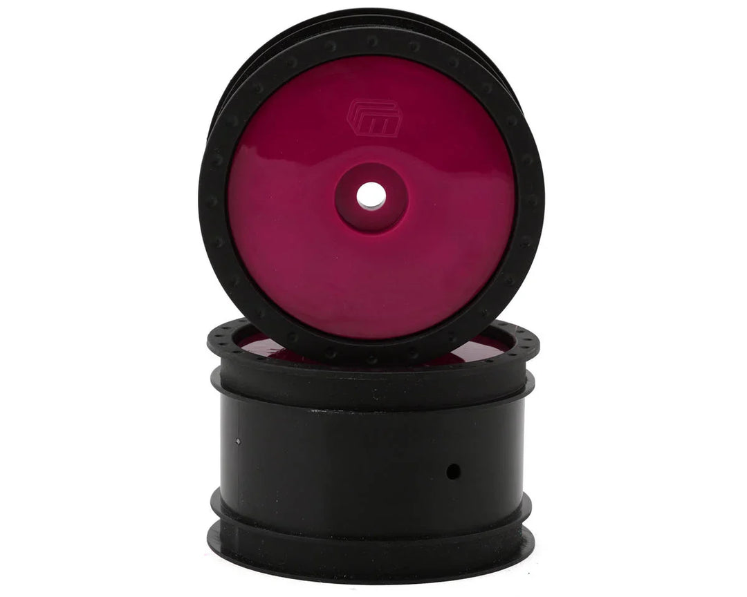 1/10 Whiplash Rear 2.2" 12mm Sprint Car Wheels (2)