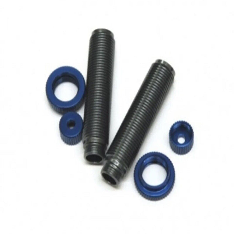 STRC STV232027BBK Alum Shock Bodies Lower Caps & Collar VATERRA Ascender BLK/BLU