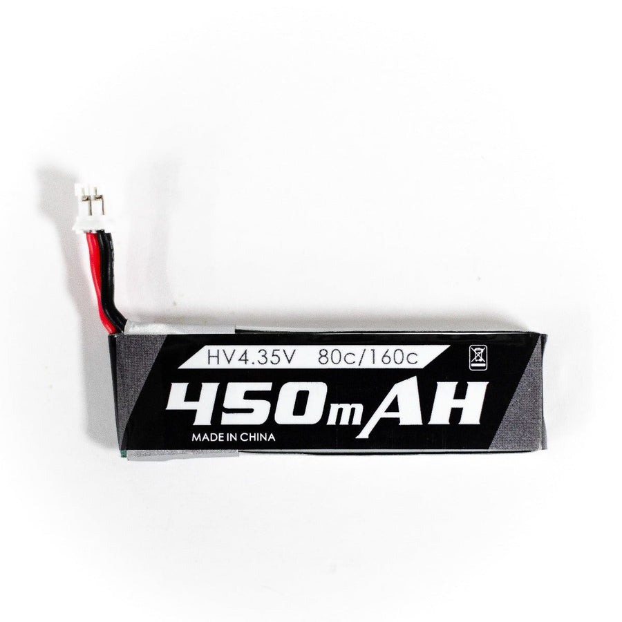 1S High Voltage 450mAh LiPo Battery PH2.0 Connector for Tinyhawk Series at WREKD Co.
