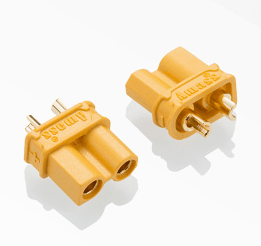 AMASS XT30U Upgraded Female Connectors for Battery (5 Pack) from WREKD Co.