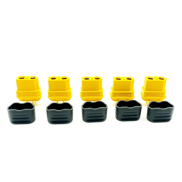 AMASS XT60H Female Connector (5 Pack) at WREKD Co.