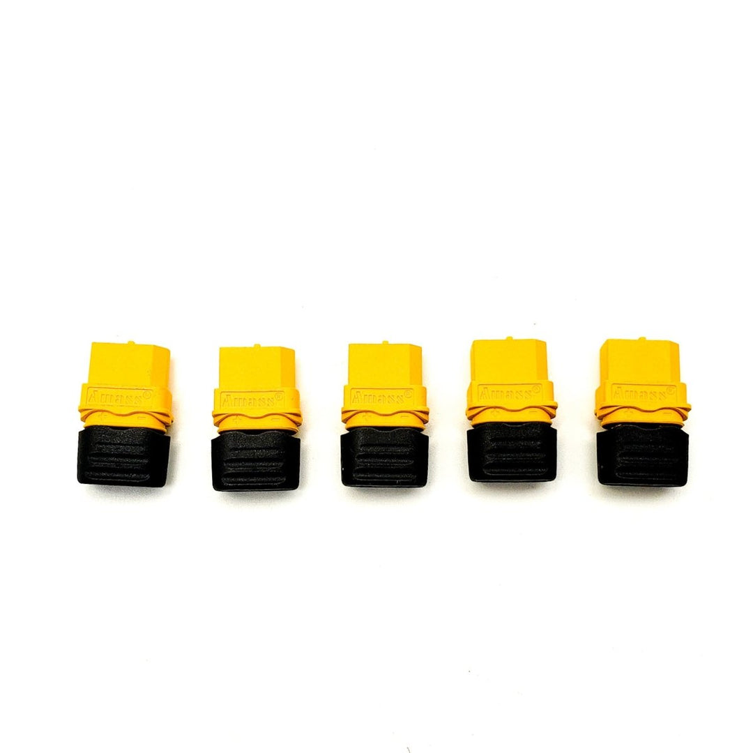 AMASS XT60H Female Connector (5 Pack) at WREKD Co.