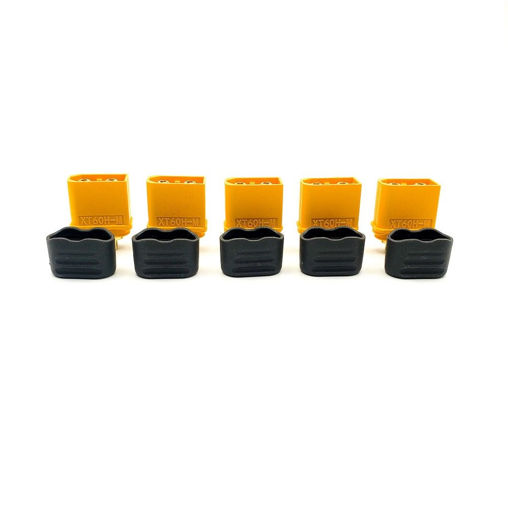 AMASS XT60H Male Connector (5 Pack) at WREKD Co.