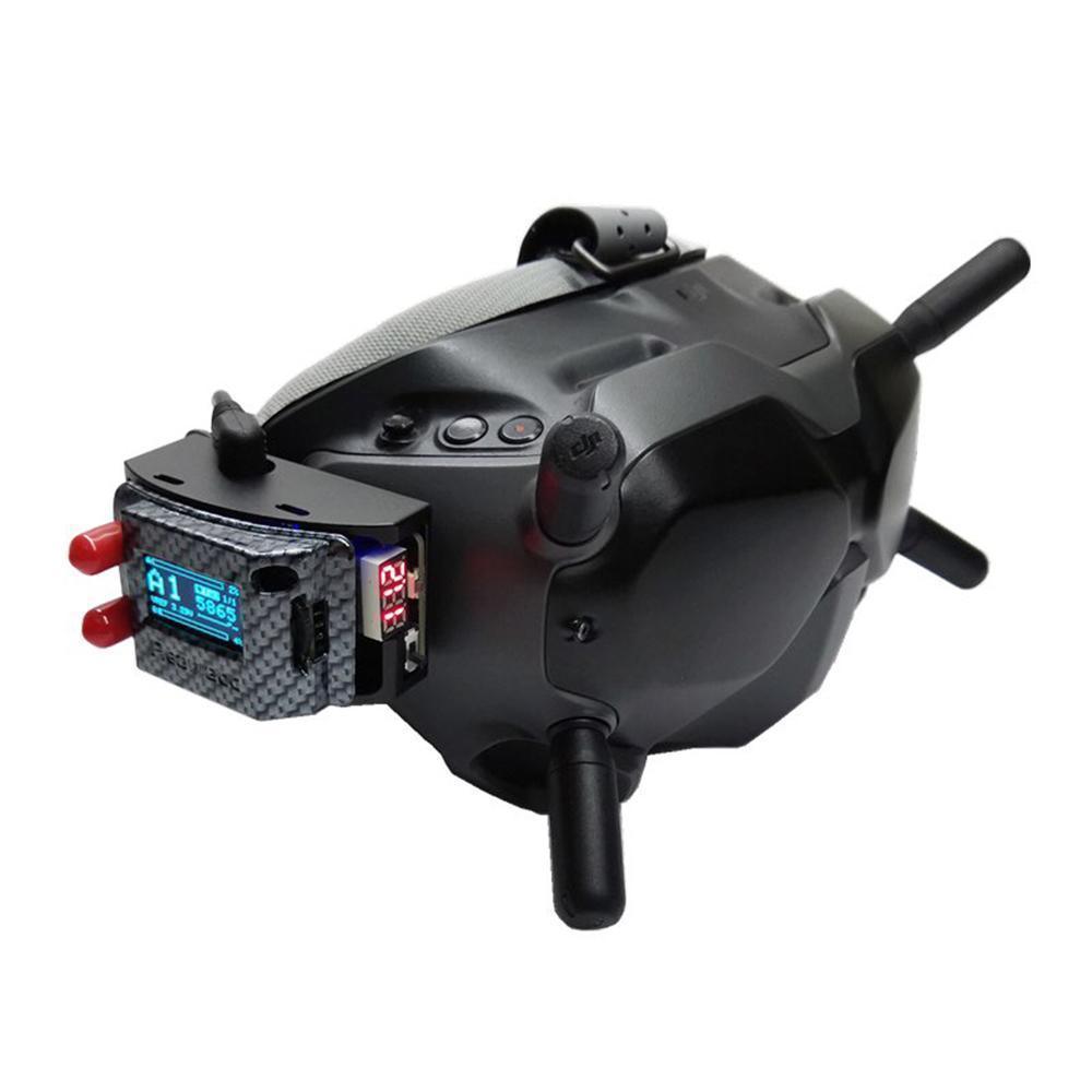 fat shark drone goggles Analog FPV FatShark Module Adapter V3 w/ Voltage Display for DJI Digital FPV Goggles