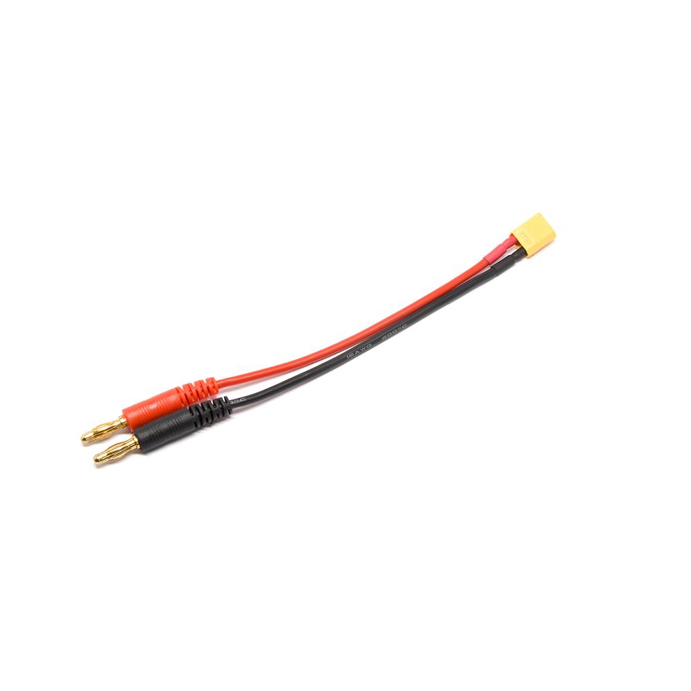 Banana Plug to XT60 or XT30 for Lipo Battery Chargers - Choose Version at WREKD Co.