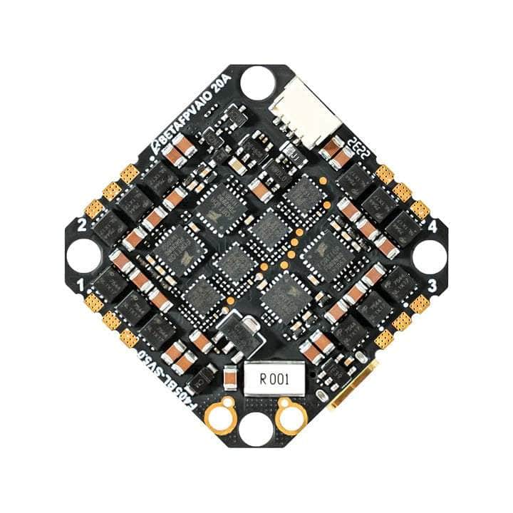 BetaFPV F405 V5 2-4S HD AIO Whoop/Toothpick Flight Controller (w/ 20A 8Bit 4in1 ESC) - ICM42688 at WREKD Co.