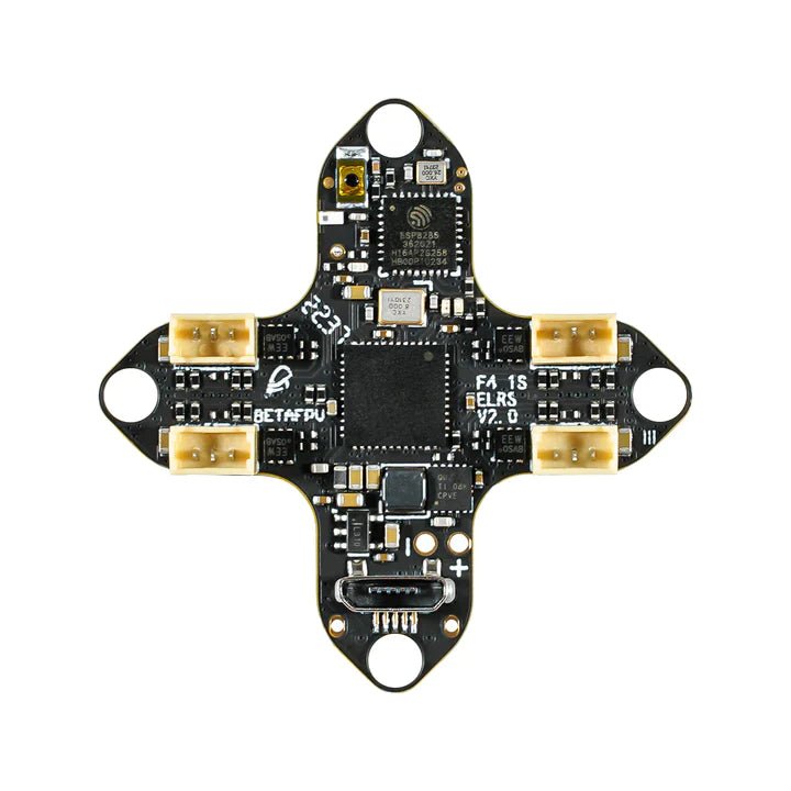BetaFPV Whoop/Toothpick F4 1S 5A AIO Brushless Flight Controller w/ Serial ELRS 2.4GHz - Choose Version at WREKD Co.