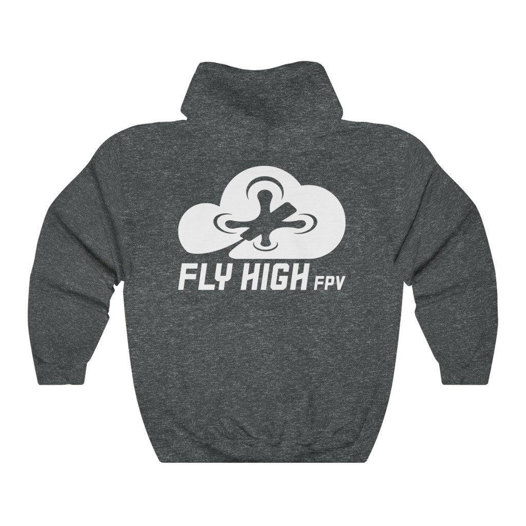 Build Clean Fly Dirty Hoodie (Tango2 approved) - White Logo at WREKD Co.