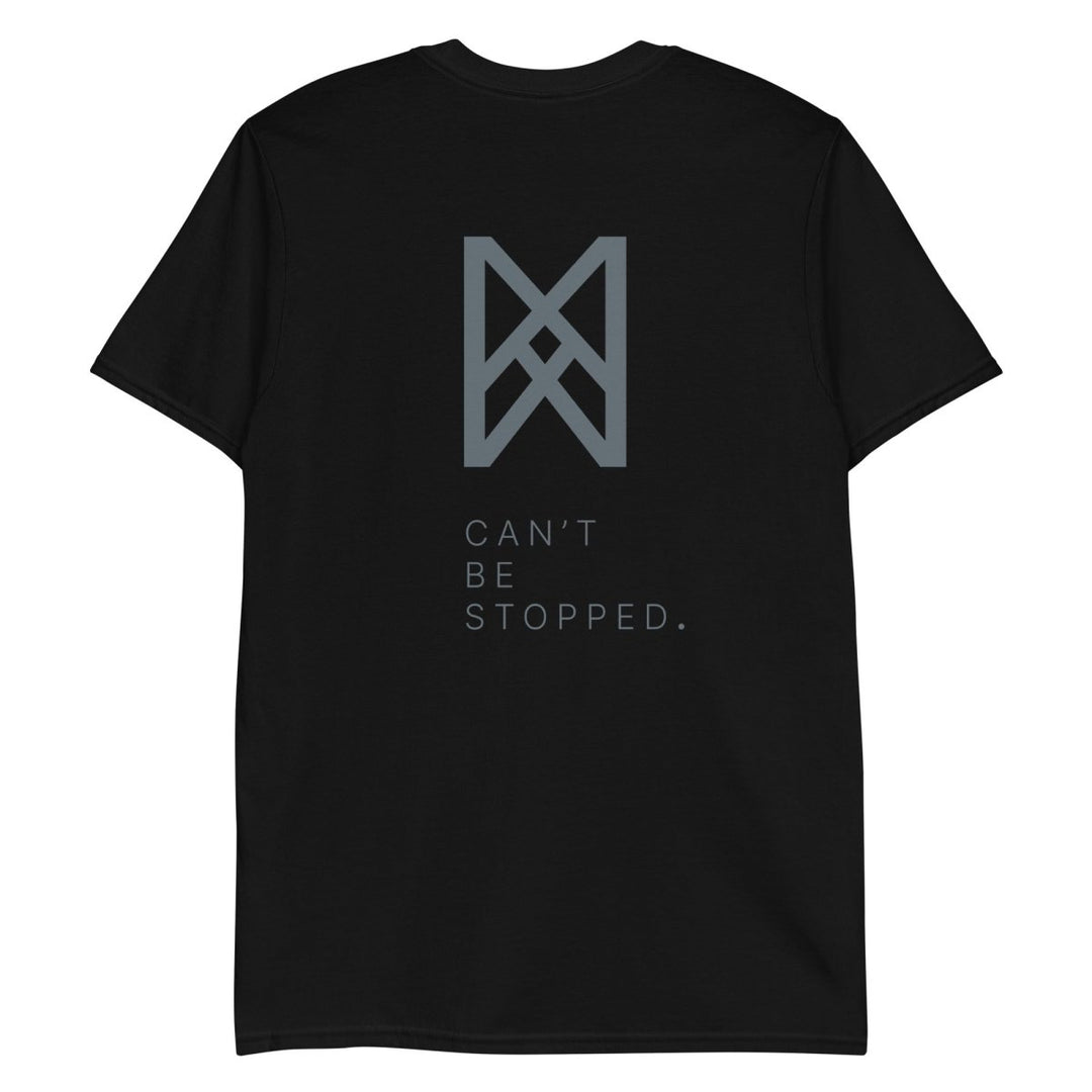 "Can't Be Stopped" RESTRIKTD Brand Short-Sleeve Unisex T-Shirt at WREKD Co.