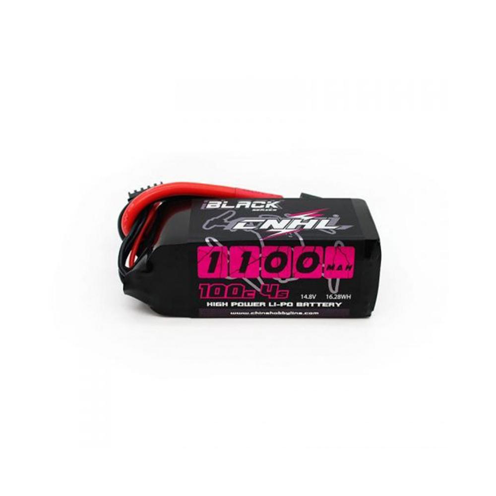 CNHL Black Series 14.8V 4S 1100mAh 100C LiPo Battery - XT60 at WREKD Co.