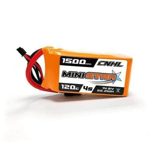 CNHL MiniStar 14.8V 4S 1500mAh 120C LiPo Battery - XT60 at WREKD Co.