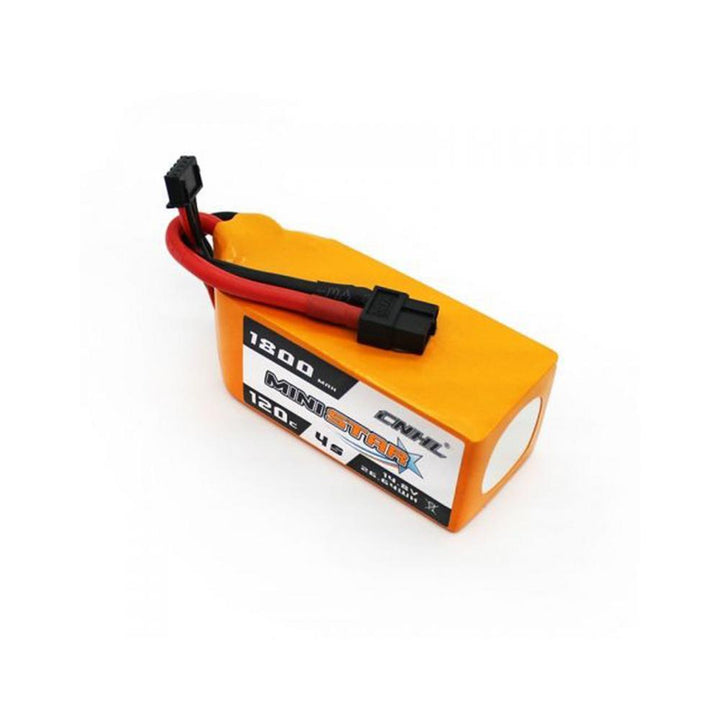 CNHL MiniStar 14.8V 4S 1800mAh 120C LiPo Battery - XT60 at WREKD Co.