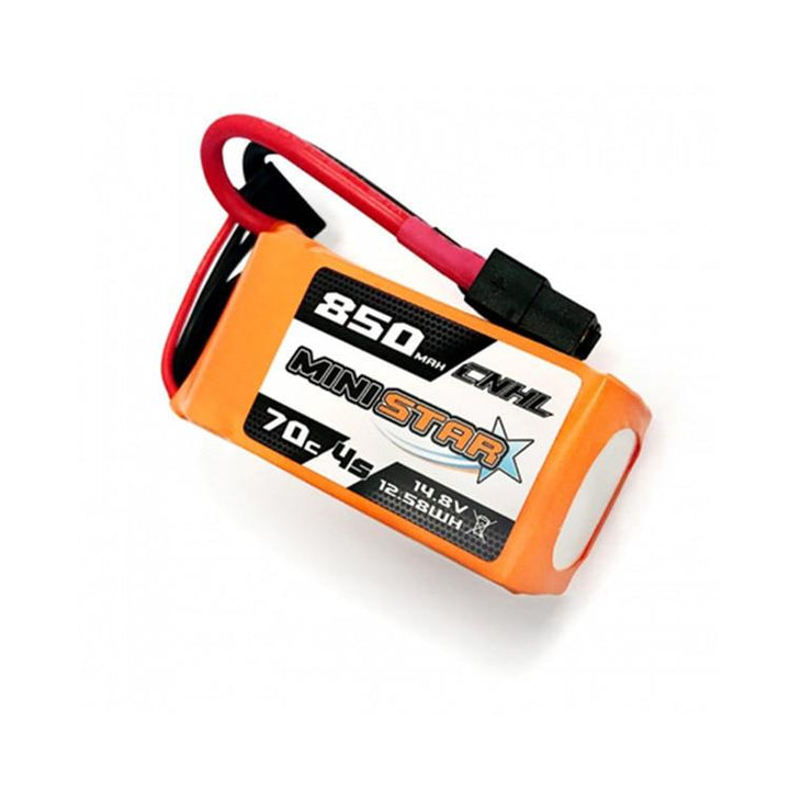 CNHL MiniStar 14.8V 4S 850mAh 70C LiPo Micro Battery - XT30 at WREKD Co.