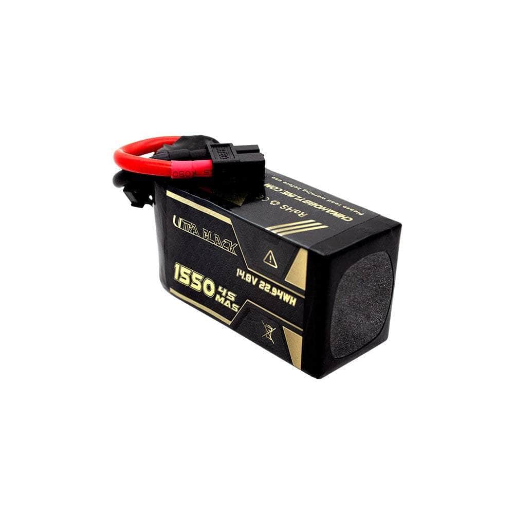 CNHL Ultra Black Series 14.8V 4S 1550mAh 150C LiPo Battery - XT60 at WREKD Co.