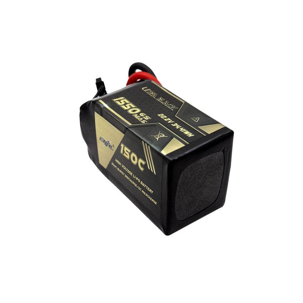 CNHL Ultra Black Series 22.2V 6S 1550mAh 150C LiPo Battery - XT60 at WREKD Co.