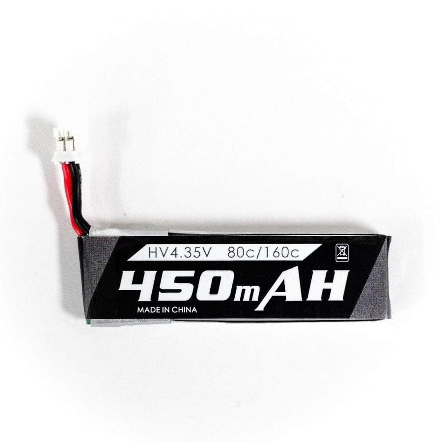 EMAX Tinyhawk 3.8V 1S 450mAh LiHV Whoop/Micro Battery - PH2.0 at WREKD Co.