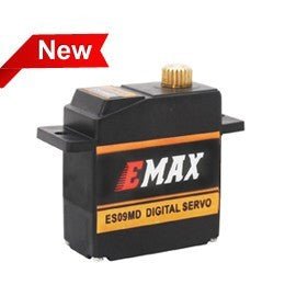 EMX-SV-0287 ES09MD II (dual-bearing) specific swash servo for 450 helicopters at WREKD Co.