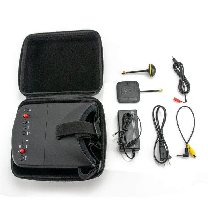 EV800D 5.8GHz 40CH Diversity FPV Goggles with DVR at WREKD Co.