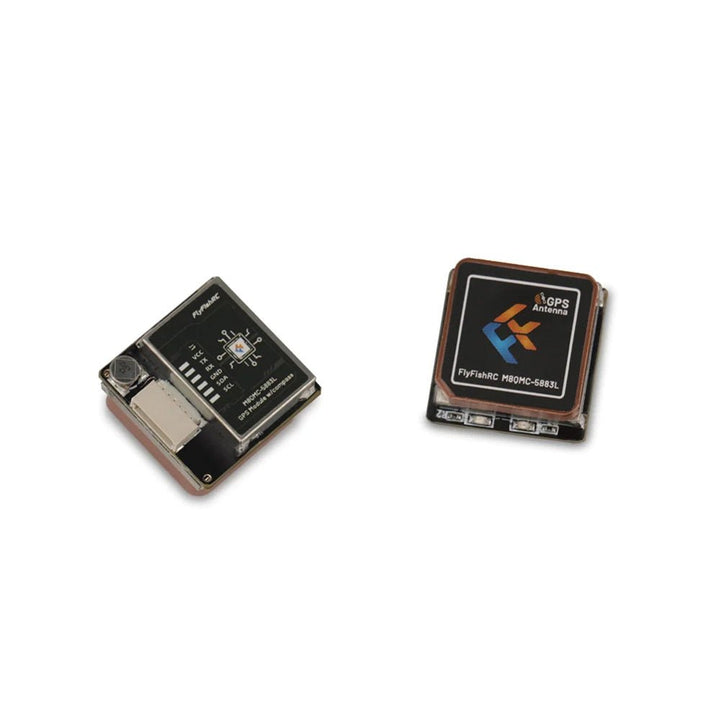 FlyFishRC M8QMC-5883L GPS and Compass Module for FPV Freestyle and Long Range at WREKD Co.