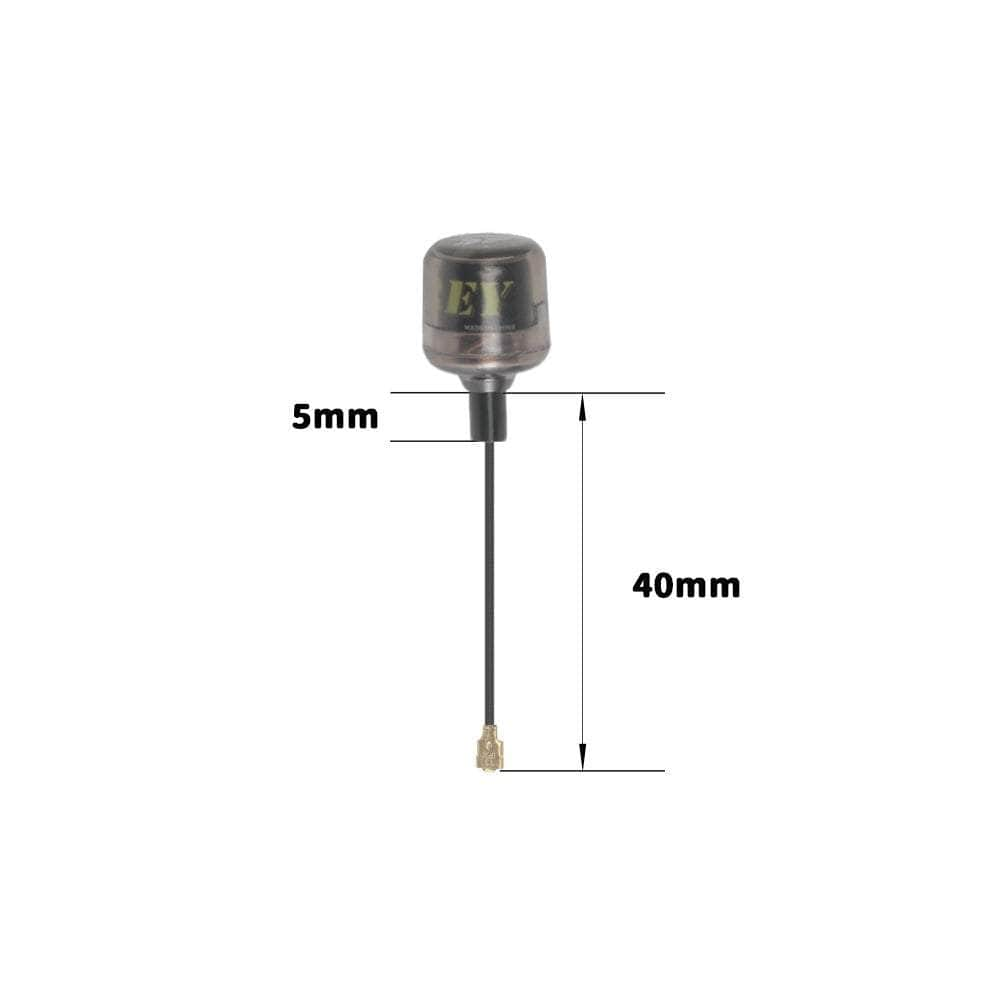 FlyFishRC Osprey 5.8Ghz 40mm U.FL Antenna - RHCP- Black at WREKD Co.